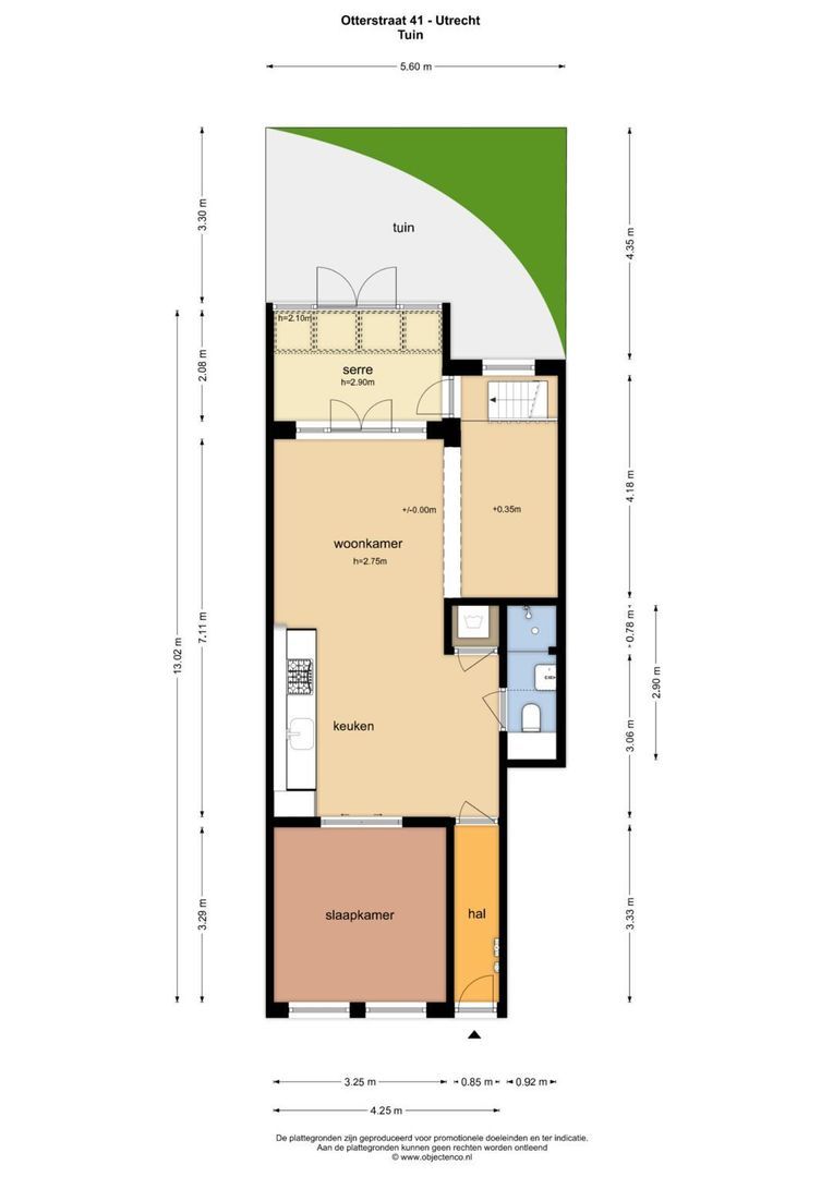 Otterstraat 41, Utrecht plattegrond-39