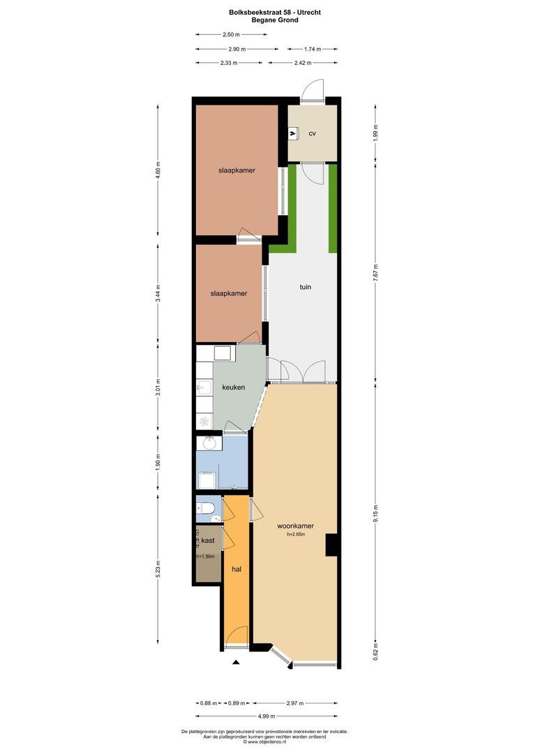 Bolksbeekstraat 58, Utrecht plattegrond-32