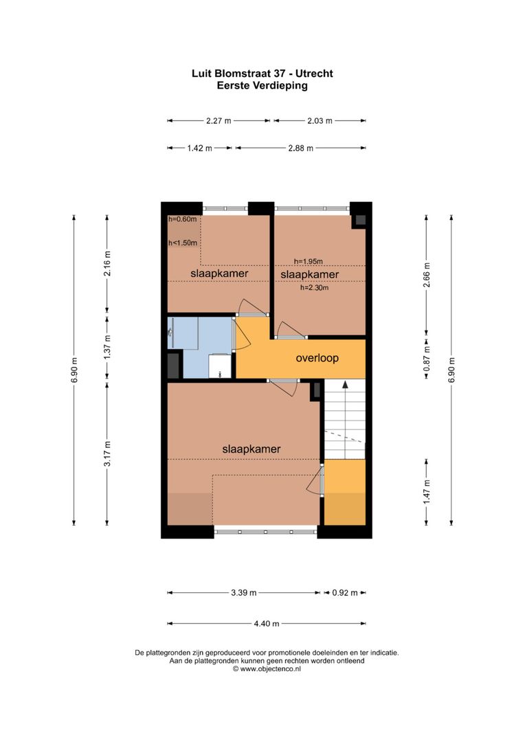 Luit Blomstraat 37, Utrecht plattegrond-36