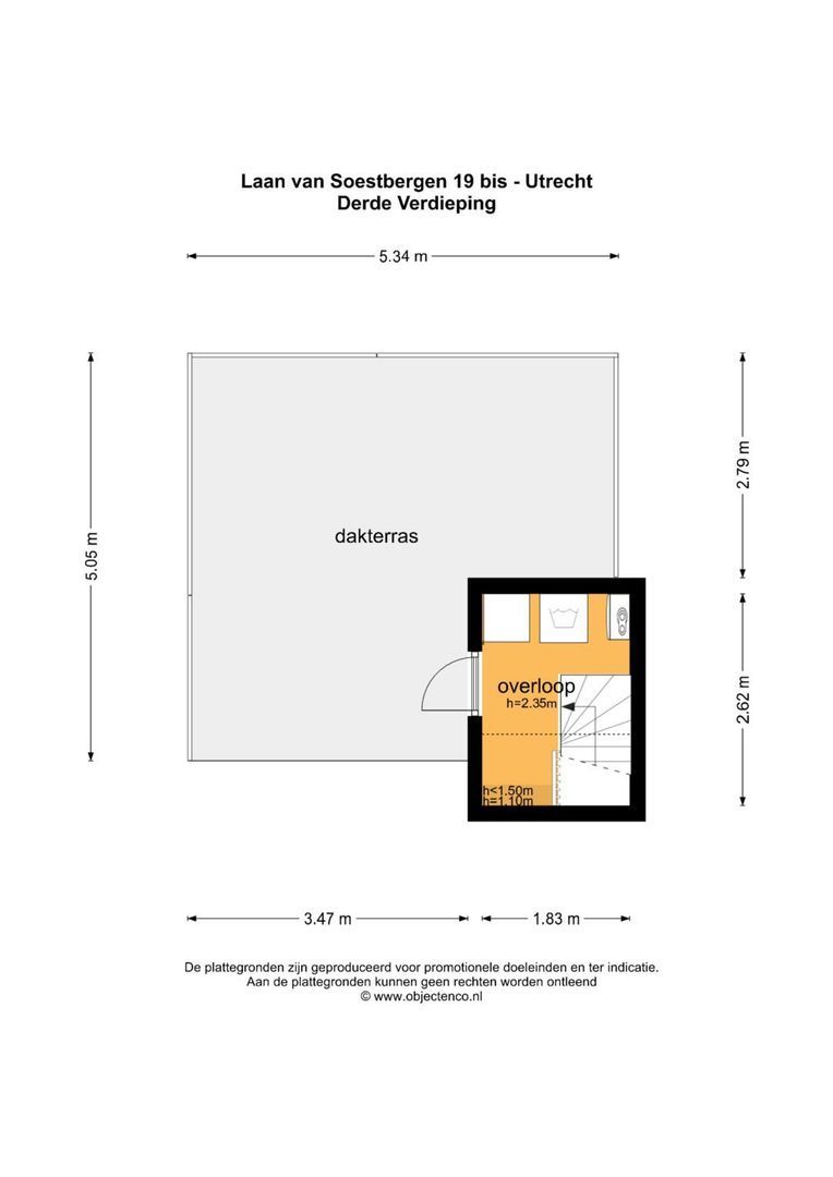 Laan van Soestbergen 19 BS, Utrecht plattegrond-47