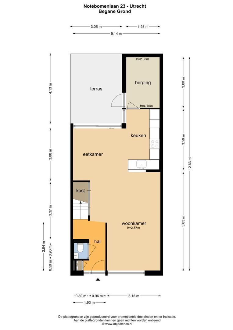 Notebomenlaan 23, Utrecht plattegrond-44
