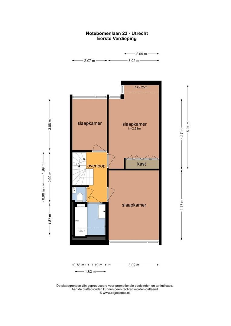 Notebomenlaan 23, Utrecht plattegrond-44