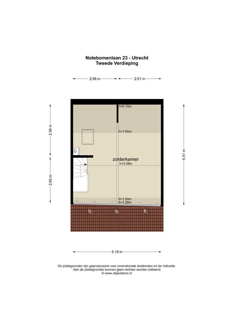 Notebomenlaan 23, Utrecht plattegrond-44