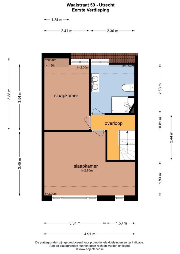 Waalstraat 59, Utrecht plattegrond-46