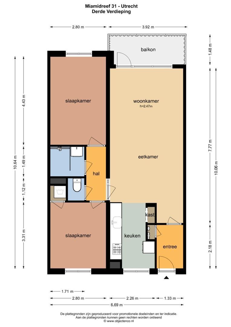 Miamidreef 31, Utrecht plattegrond-31