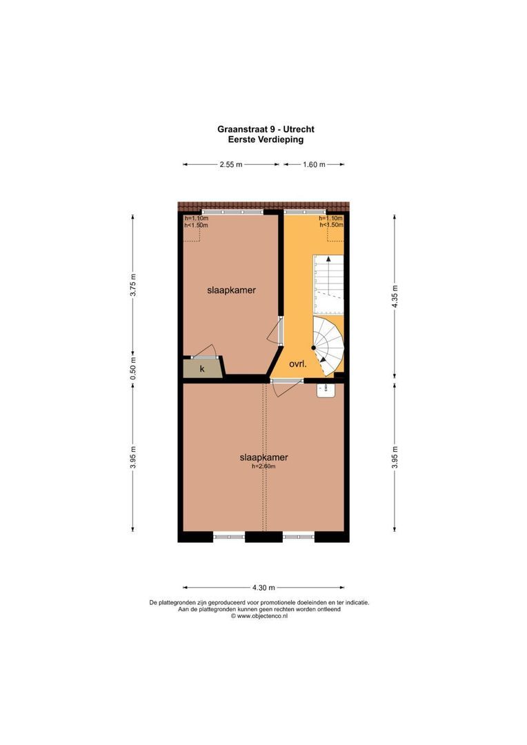Graanstraat 9, Utrecht plattegrond-41