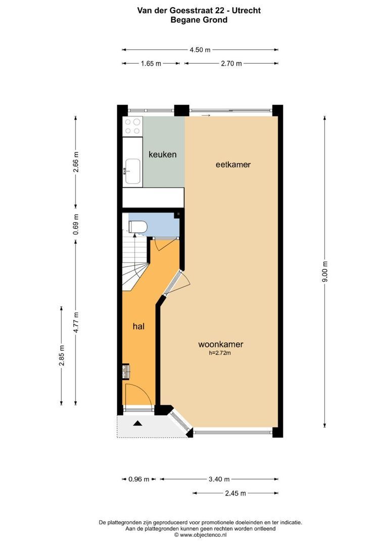 Van der Goesstraat 22, Utrecht plattegrond-36