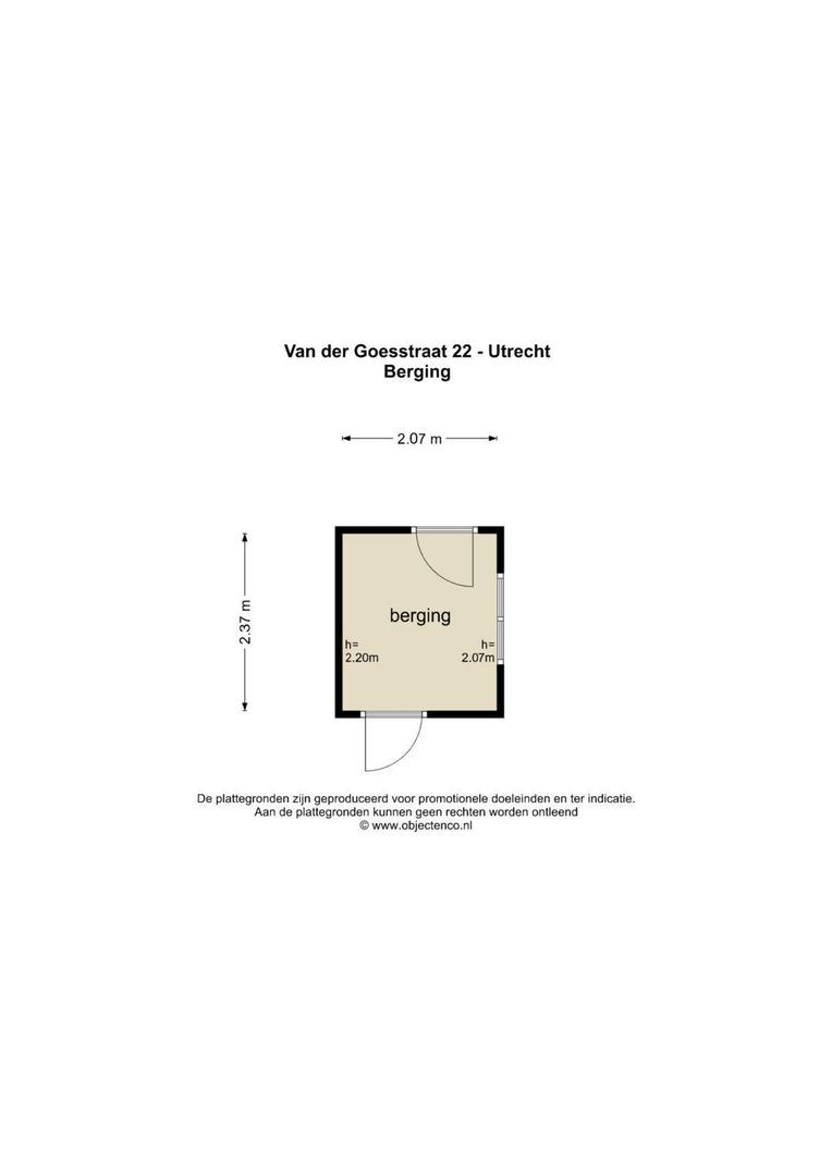 Van der Goesstraat 22, Utrecht plattegrond-36