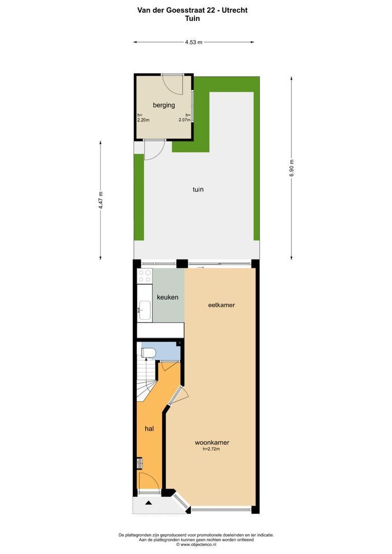 Van der Goesstraat 22, Utrecht plattegrond-36