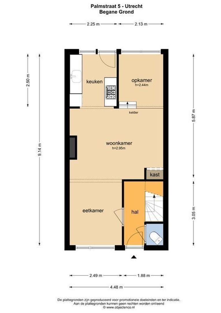 Palmstraat 5, Utrecht plattegrond-38