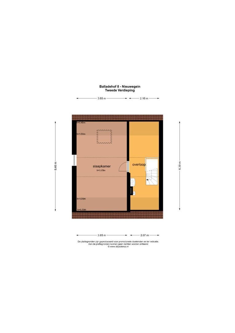 Balladehof 8, Nieuwegein plattegrond-54