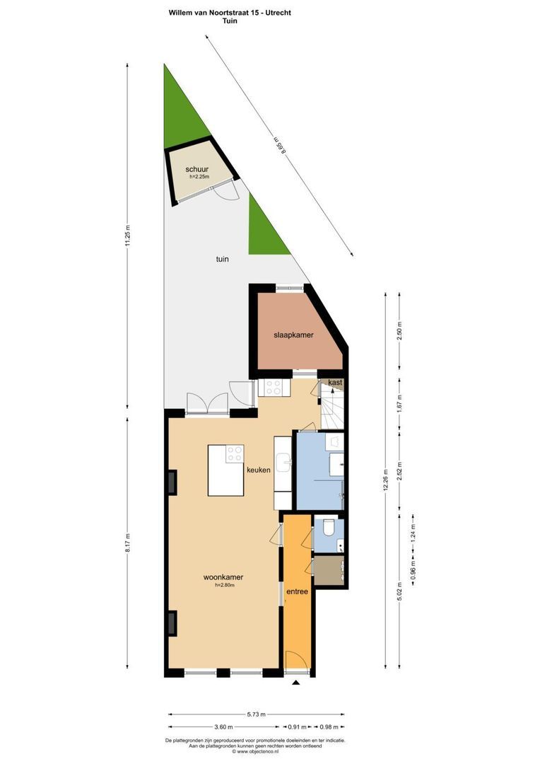 Willem van Noortstraat 15, Utrecht plattegrond-35
