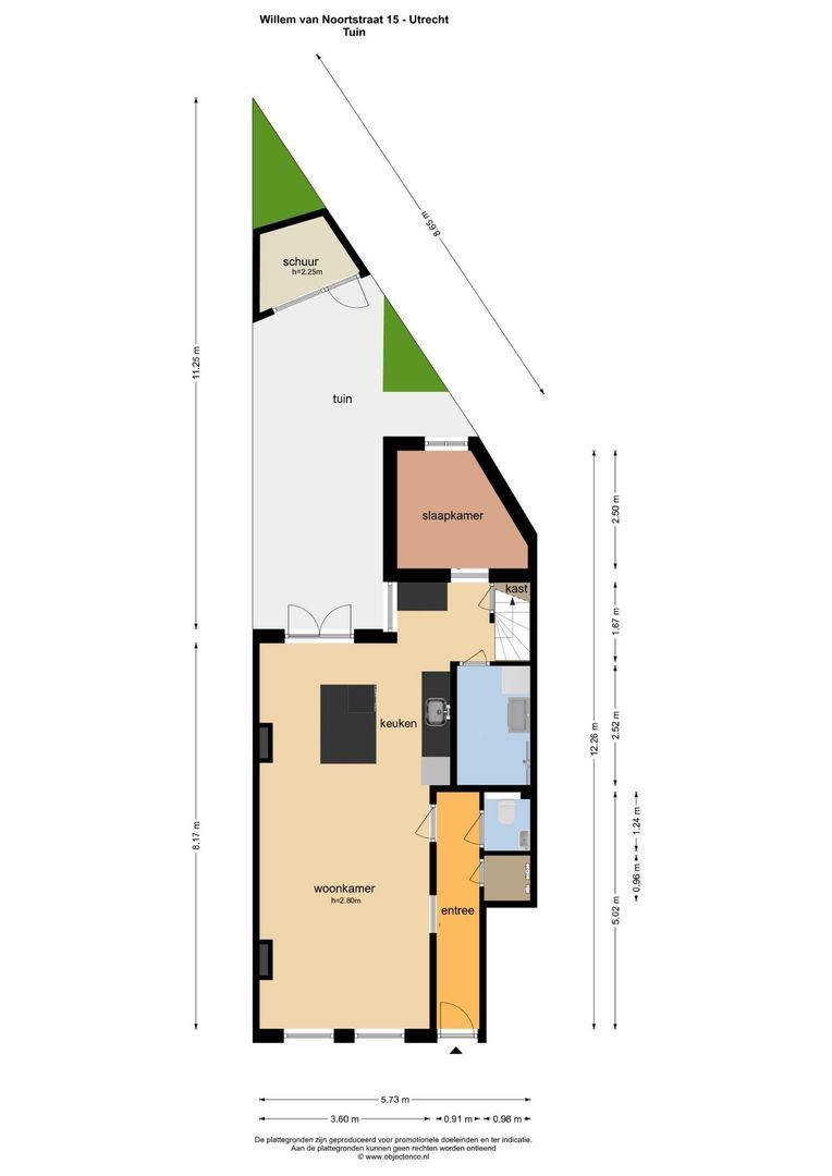 Willem van Noortstraat 15, Utrecht plattegrond-35