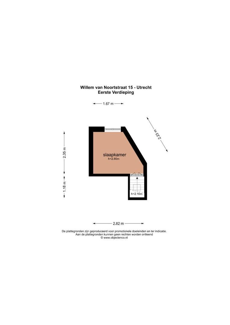 Willem van Noortstraat 15, Utrecht plattegrond-35