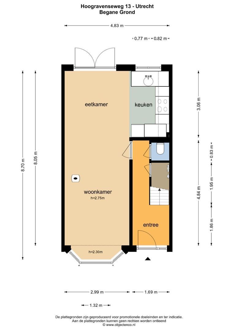 Hoogravenseweg 13, Utrecht plattegrond-51