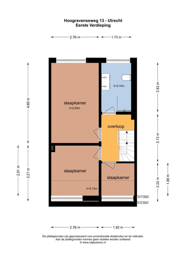 Hoogravenseweg 13, Utrecht plattegrond-51