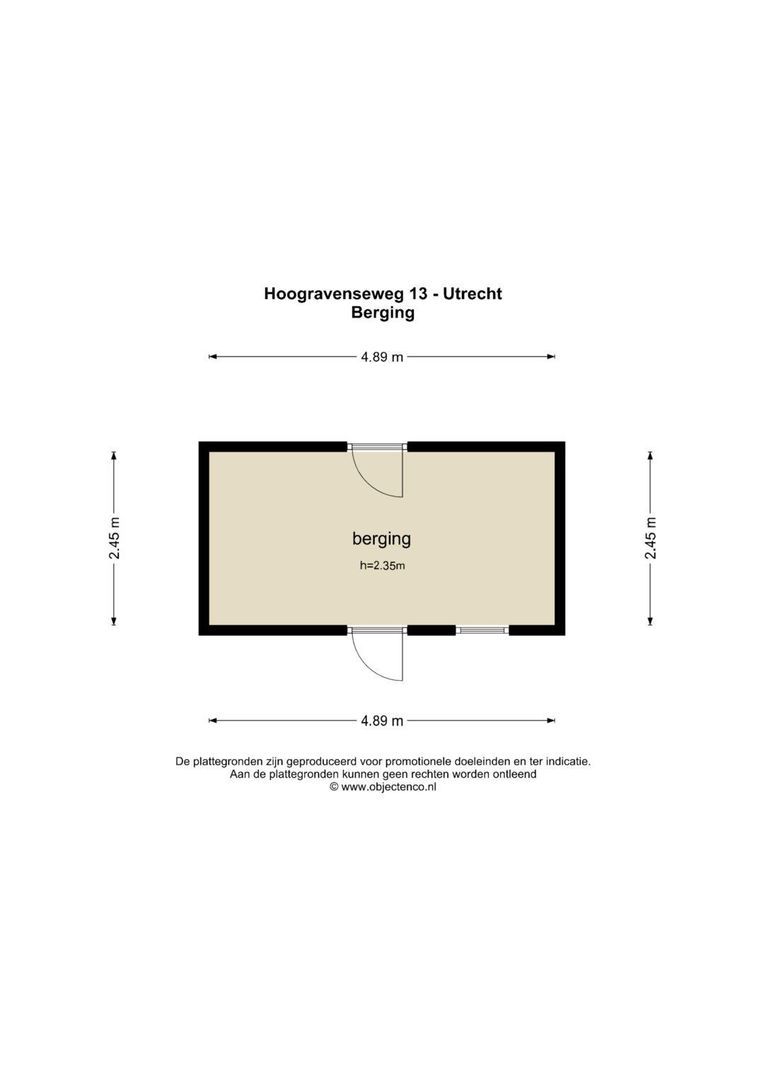 Hoogravenseweg 13, Utrecht plattegrond-51