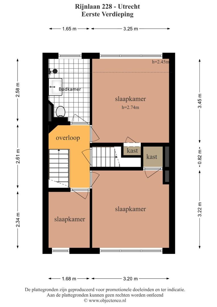 Rijnlaan 228, Utrecht plattegrond-44