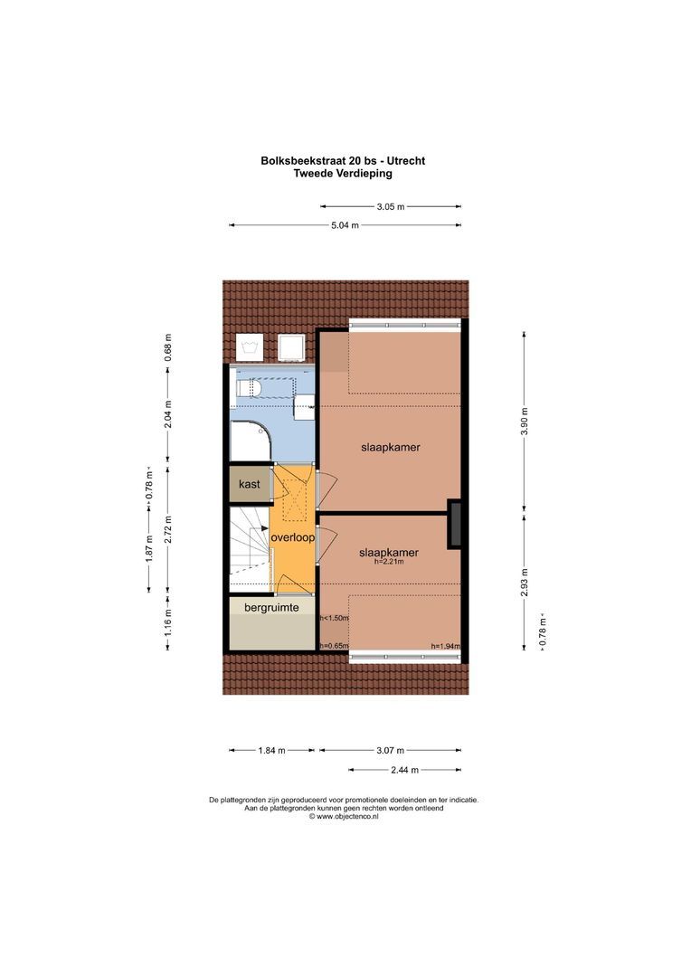 Bolksbeekstraat 20 BS, Utrecht plattegrond-31