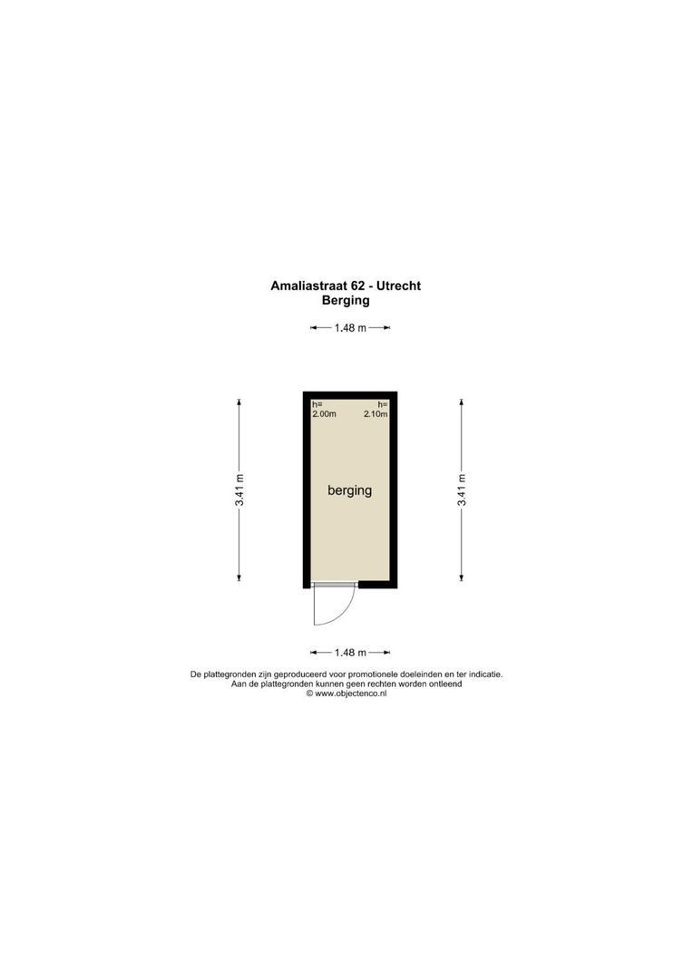 Amaliastraat 62, Utrecht plattegrond-33