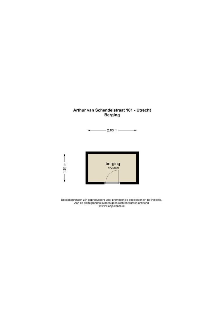 Arthur van Schendelstraat 101, Utrecht plattegrond-39