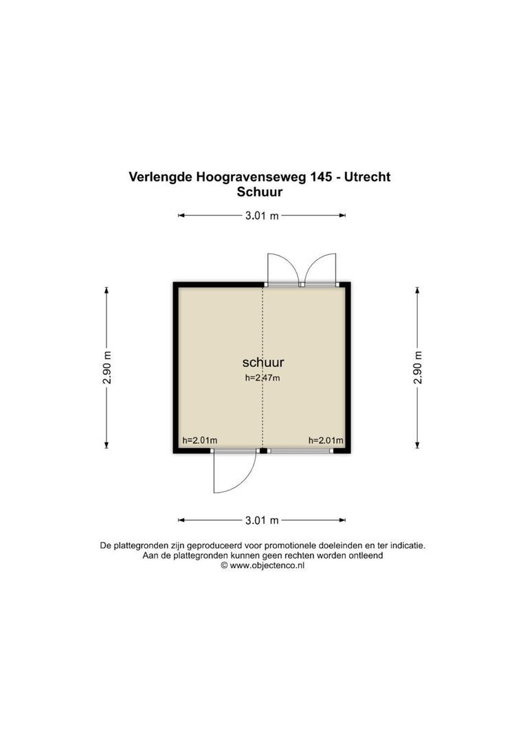 Verlengde Hoogravenseweg 145, Utrecht plattegrond-47
