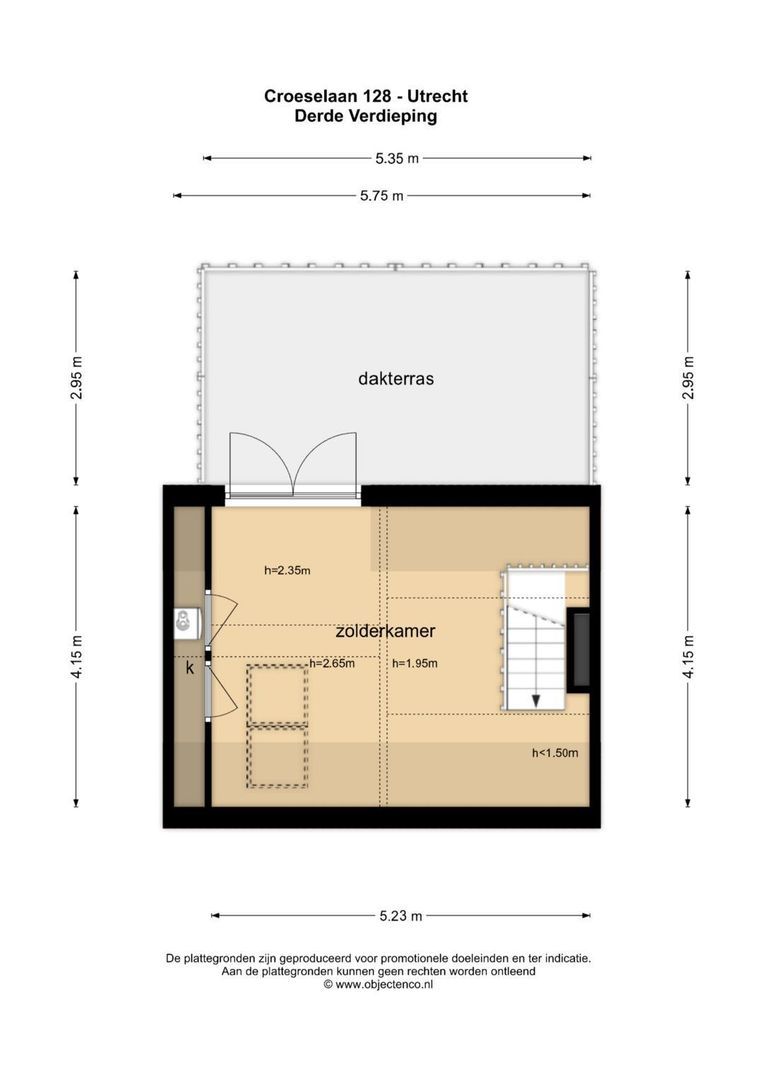 Croeselaan 128, Utrecht plattegrond-67