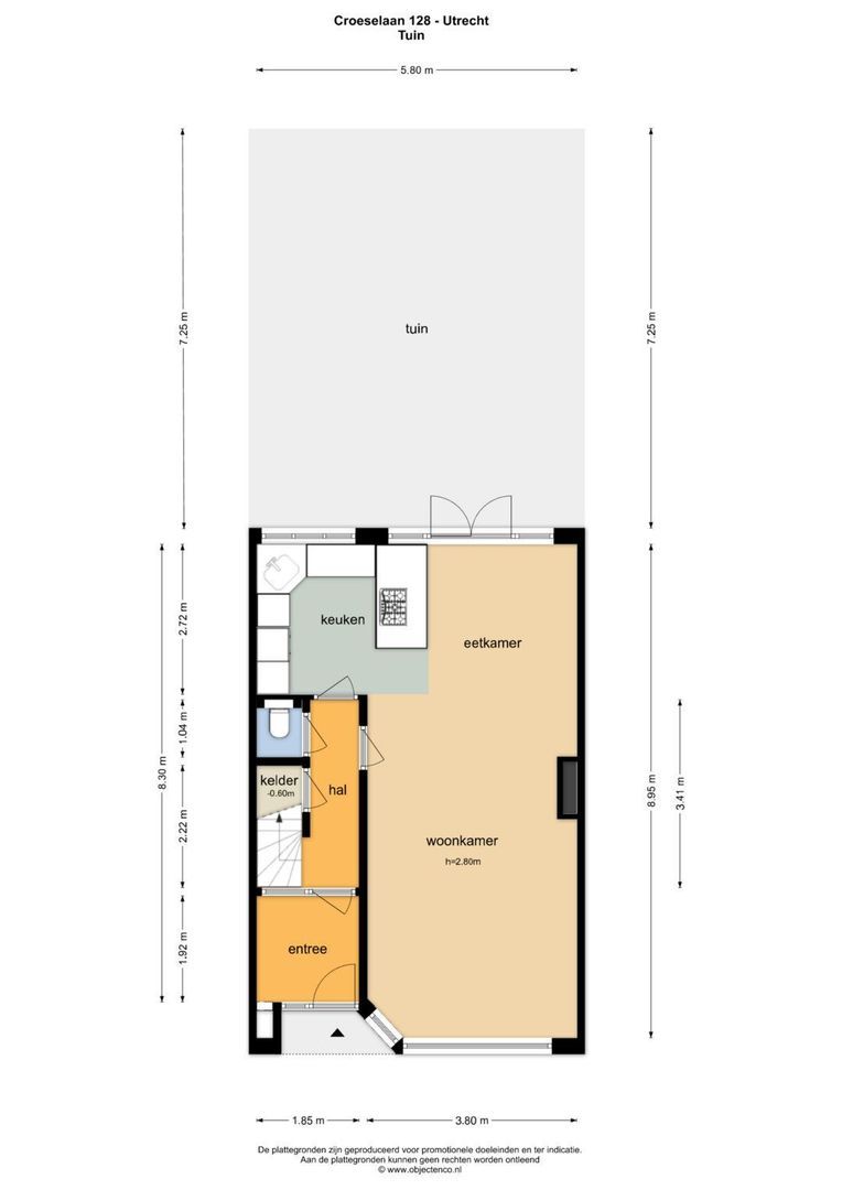 Croeselaan 128, Utrecht plattegrond-67
