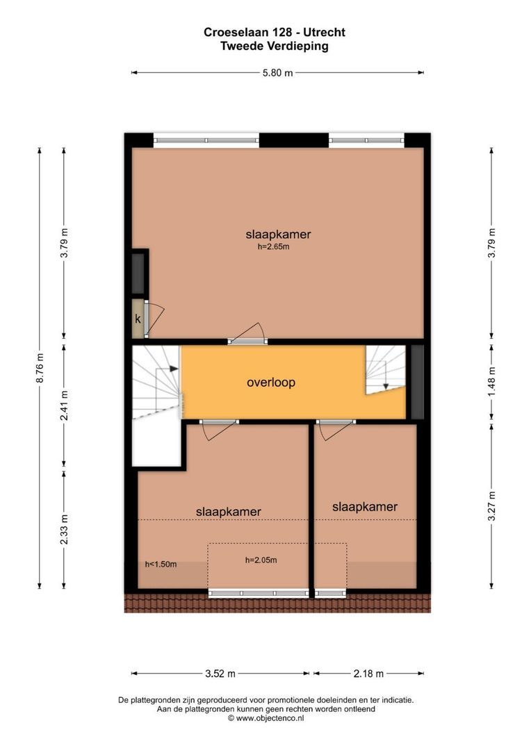 Croeselaan 128, Utrecht plattegrond-67