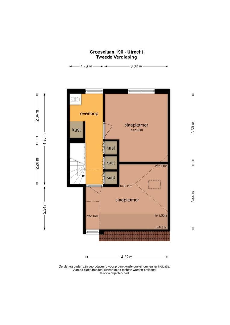 Croeselaan 190, Utrecht plattegrond-55