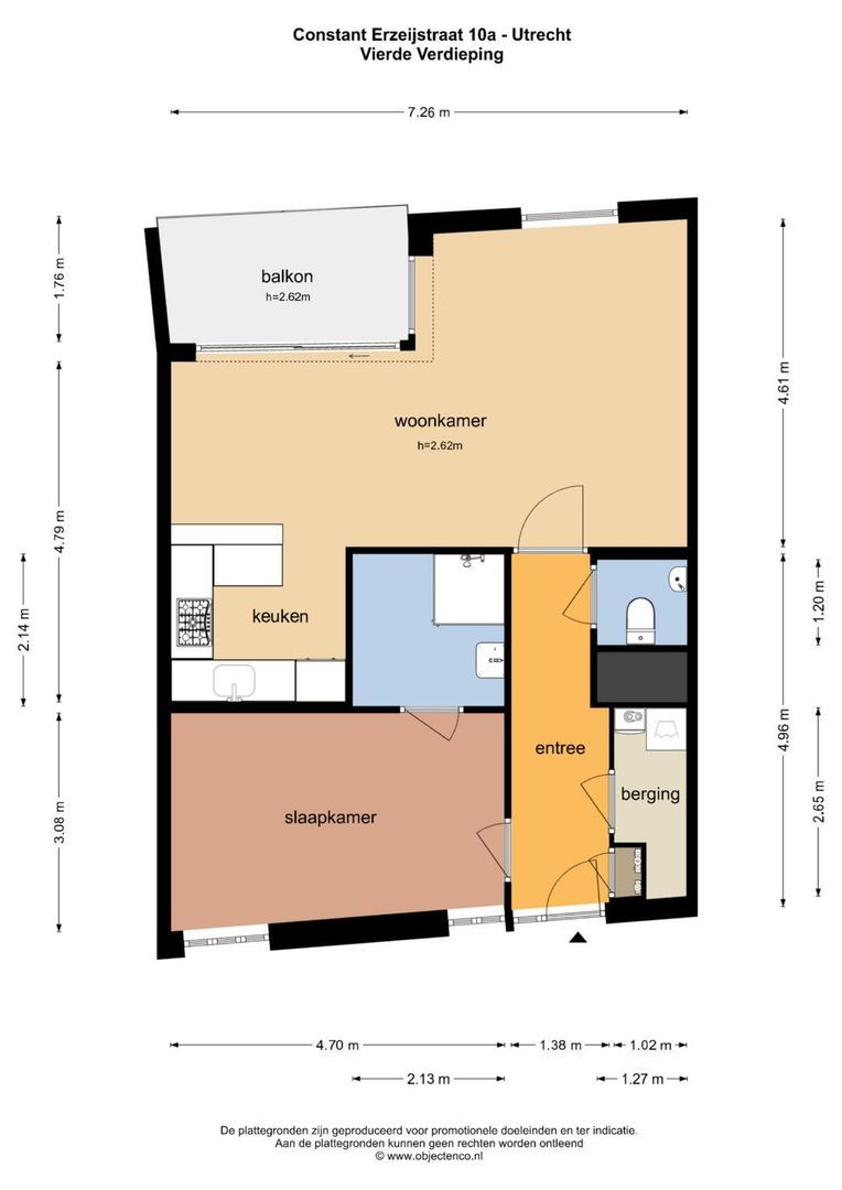 Constant Erzeijstraat 10 A, Utrecht plattegrond-41