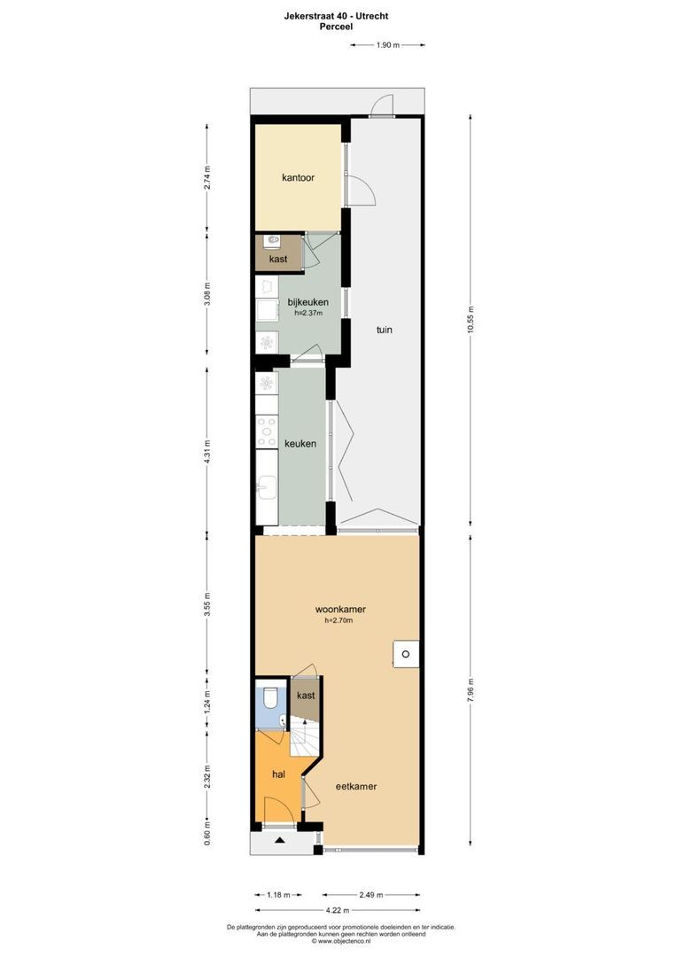 Jekerstraat 40, Utrecht plattegrond-52