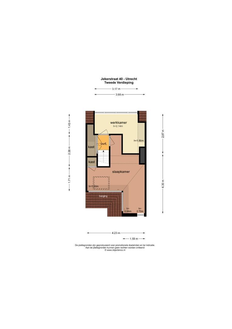 Jekerstraat 40, Utrecht plattegrond-52