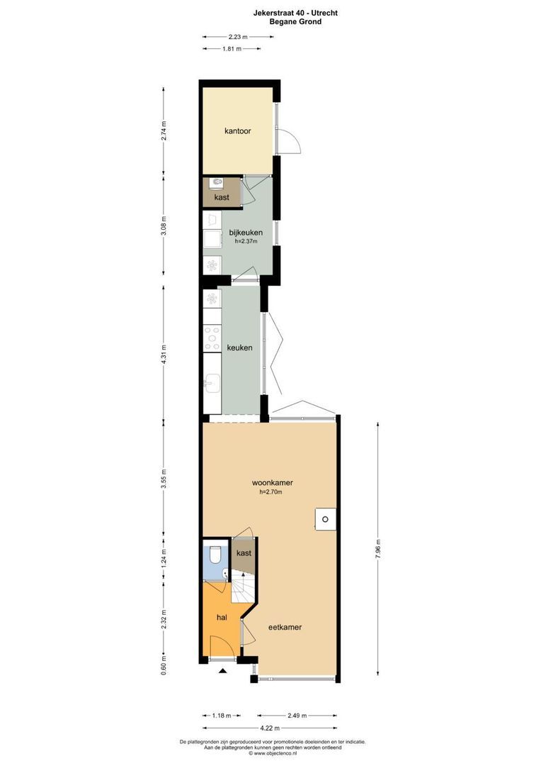 Jekerstraat 40, Utrecht plattegrond-52