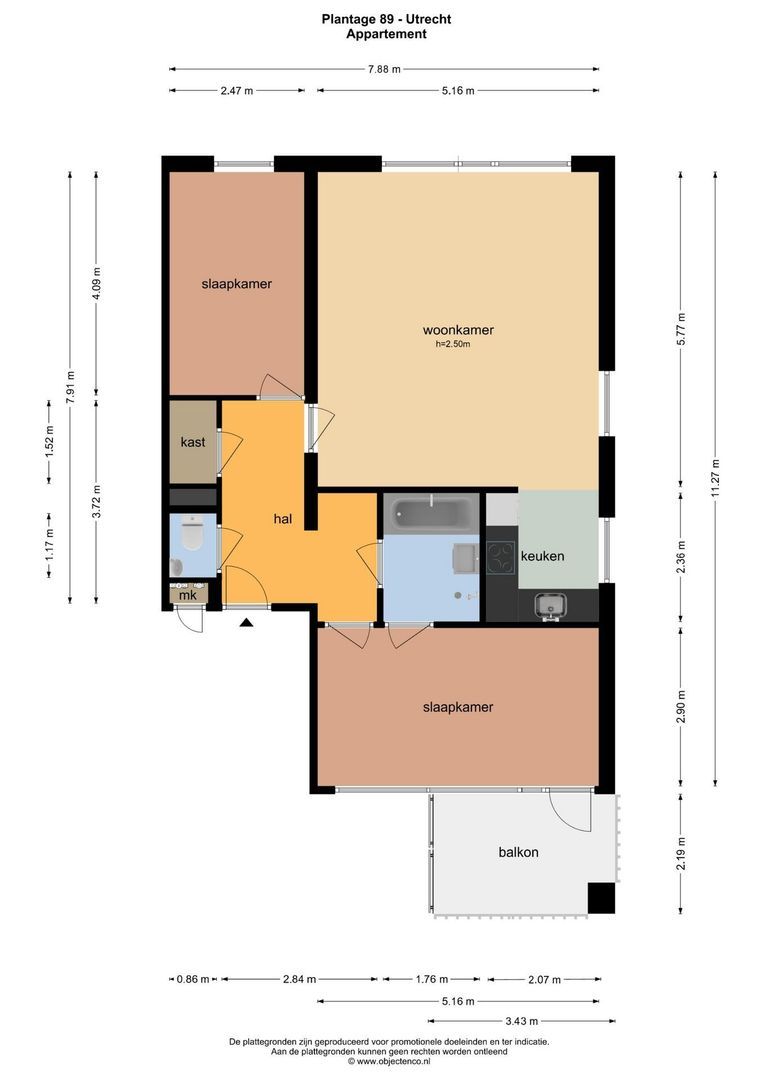 Plantage 89, Utrecht plattegrond-34