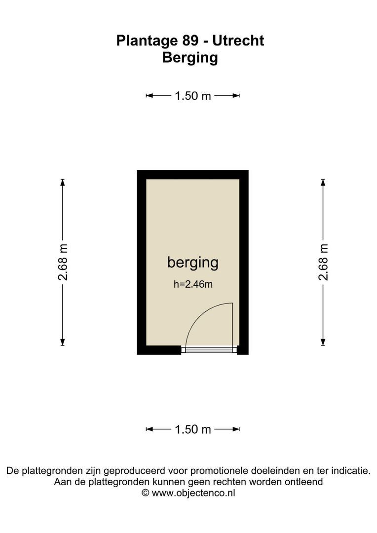 Plantage 89, Utrecht plattegrond-34