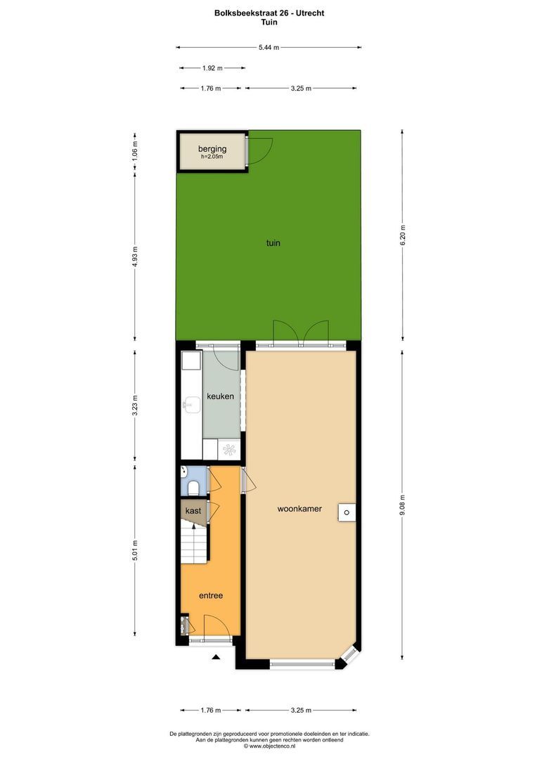 Bolksbeekstraat 26, Utrecht plattegrond-50