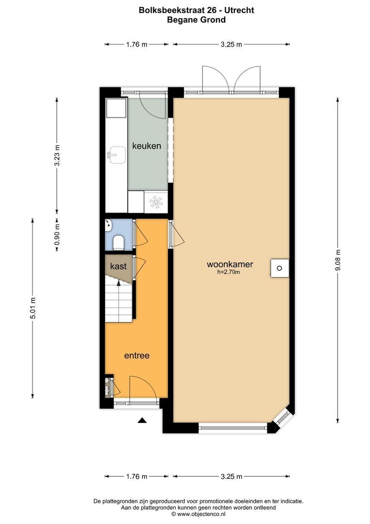 Bolksbeekstraat 26, Utrecht plattegrond-50