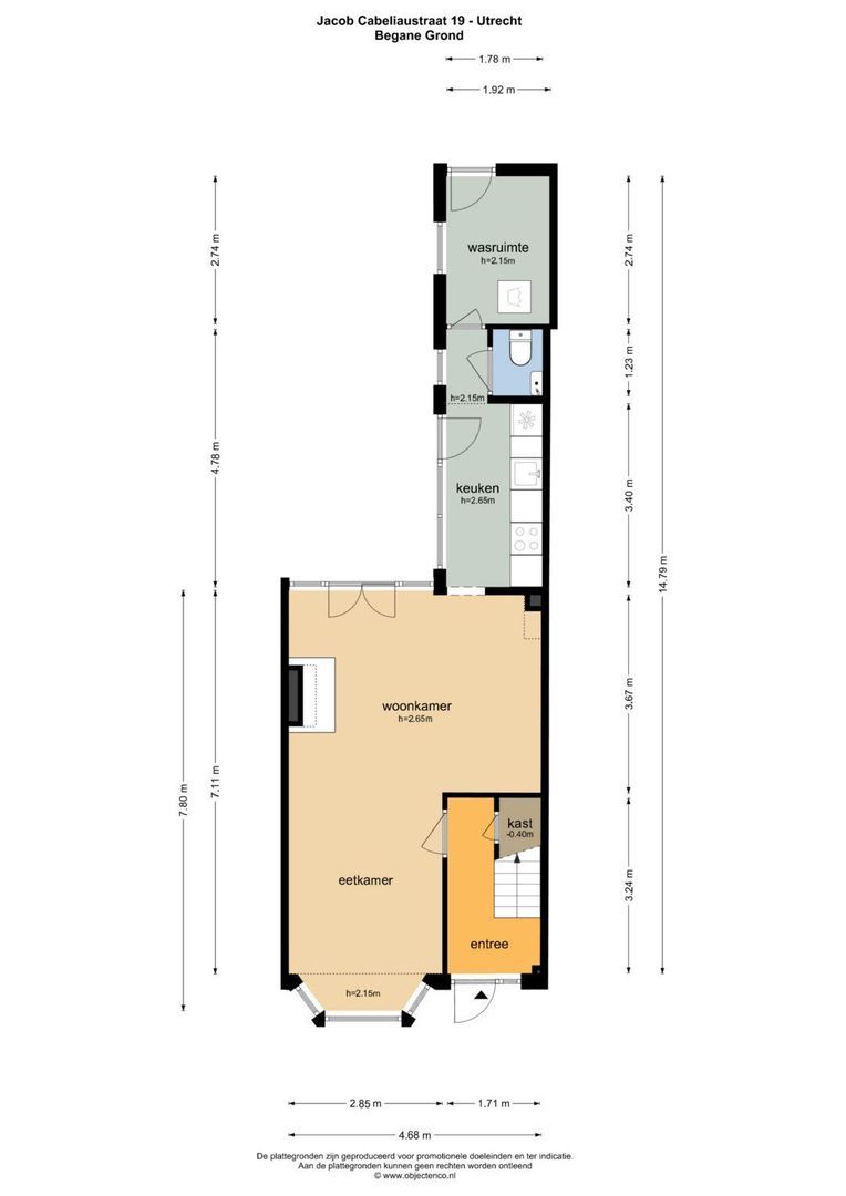 Jacob Cabeliaustraat 19, Utrecht plattegrond-51