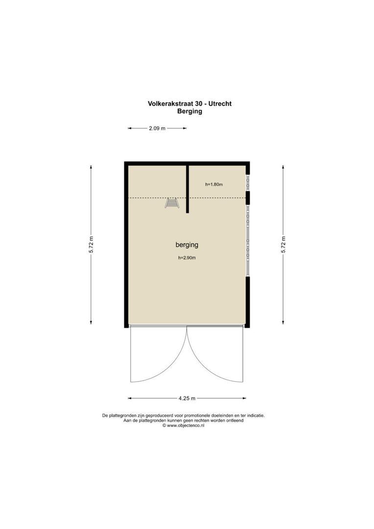 Volkerakstraat 30, Utrecht plattegrond-44