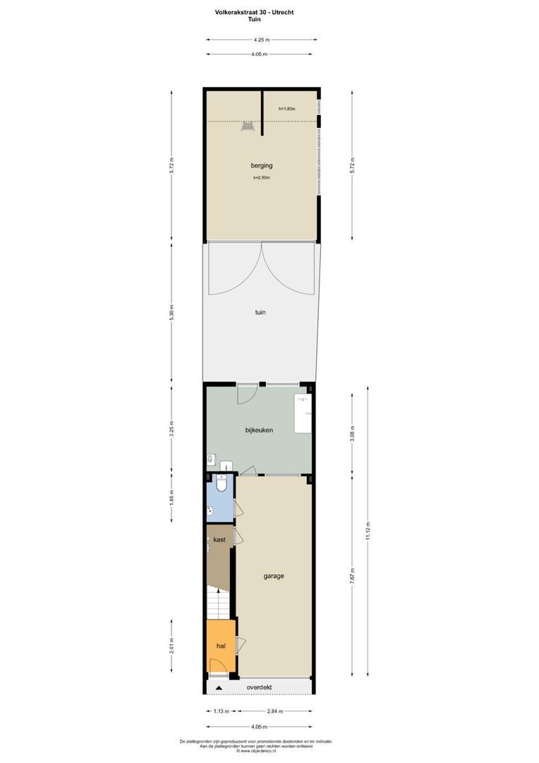 Volkerakstraat 30, Utrecht plattegrond-44