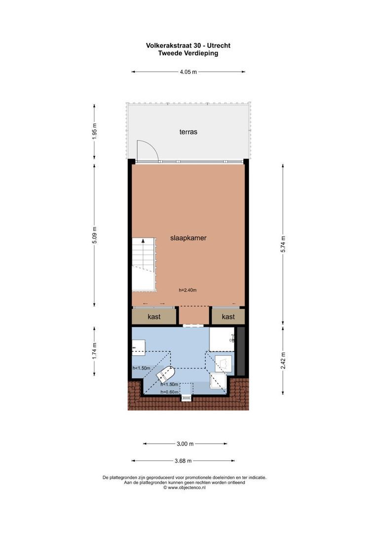 Volkerakstraat 30, Utrecht plattegrond-44
