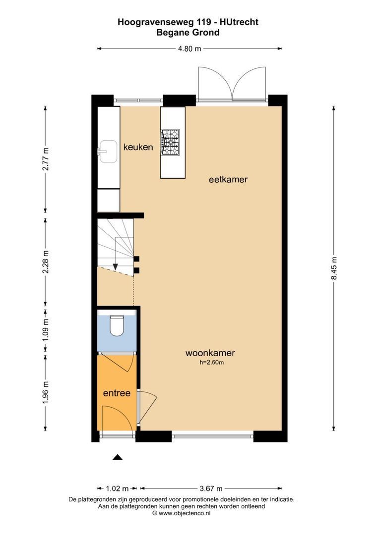 Hoogravenseweg 119, Utrecht plattegrond-50