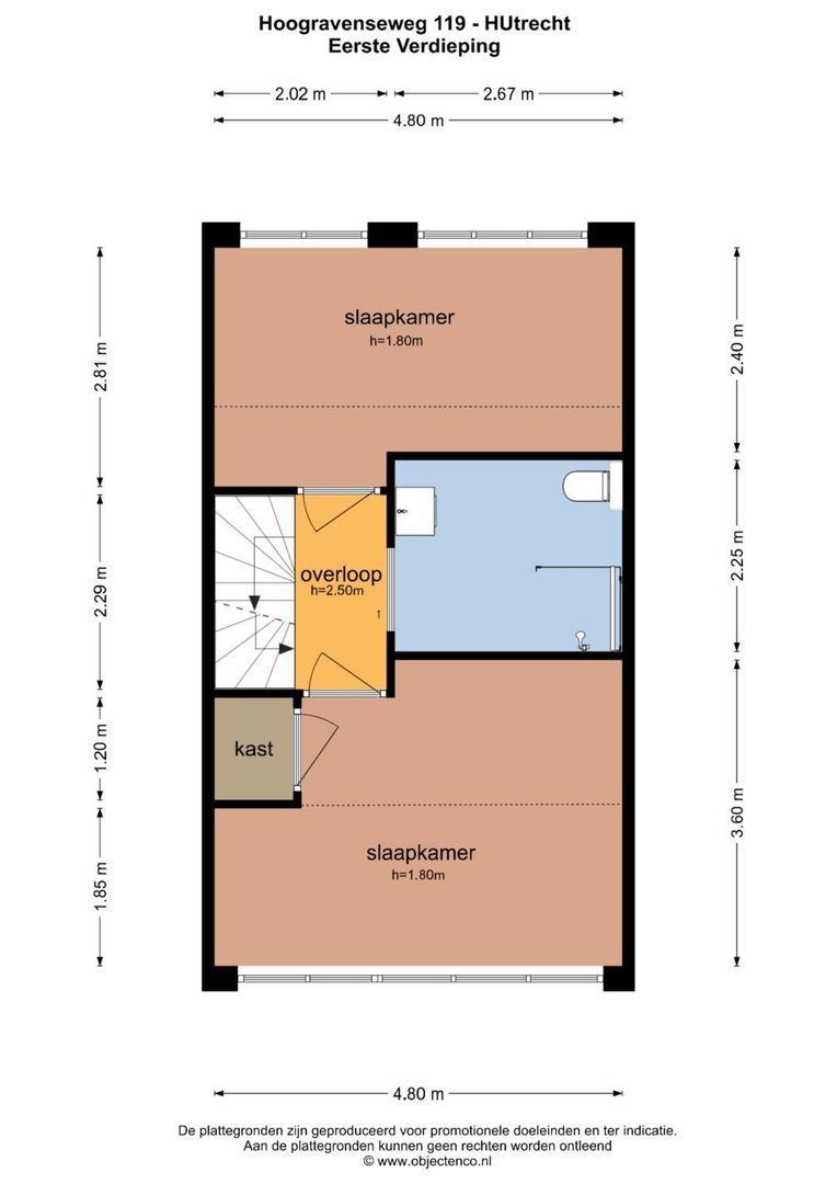 Hoogravenseweg 119, Utrecht plattegrond-50