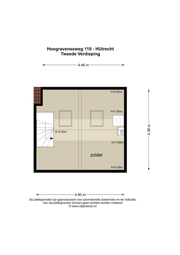 Hoogravenseweg 119, Utrecht plattegrond-50