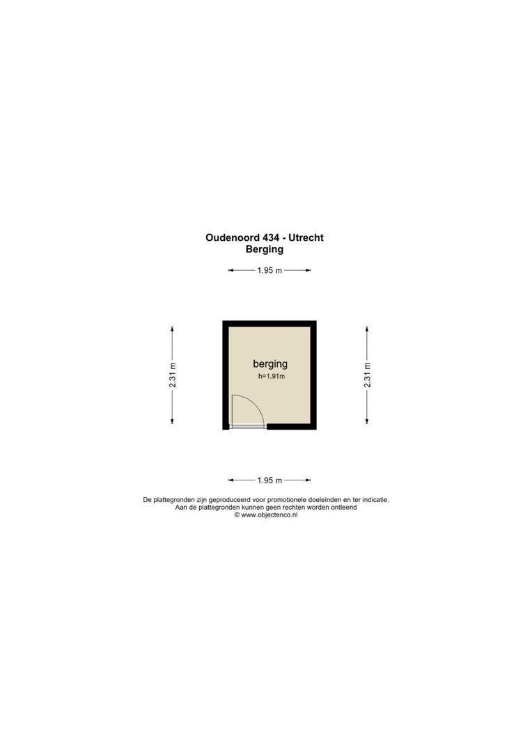 Oudenoord 434, Utrecht plattegrond-30
