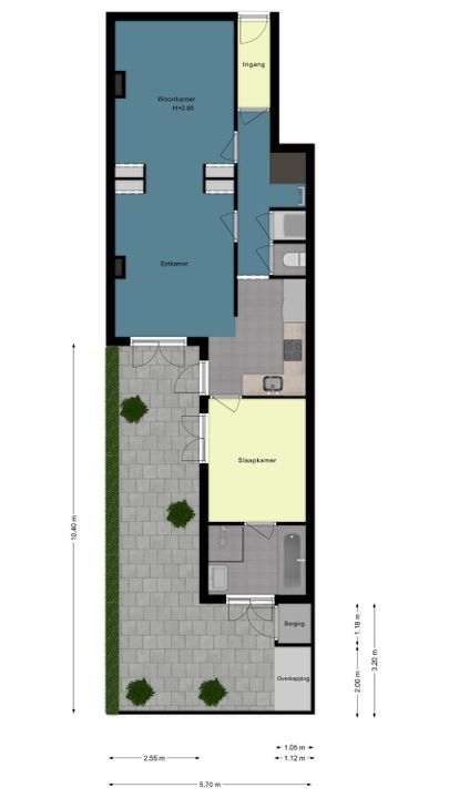 Frederik Ruyschstraat 24, Den Haag plattegrond-43
