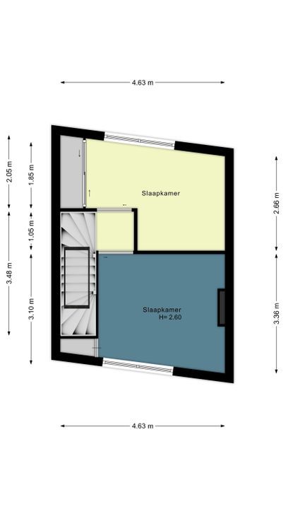 Vondelstraat 26 C, Den Haag plattegrond-77