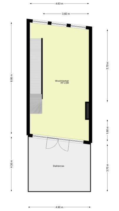Vondelstraat 26 C, Den Haag plattegrond-77