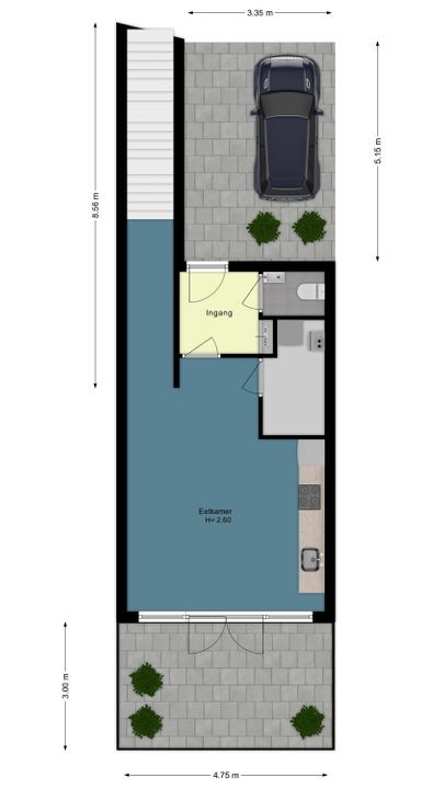 Vondelstraat 26 C, Den Haag plattegrond-77